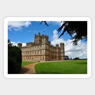 Highclere Castle Downton Abbey Hampshire England UK Sticker